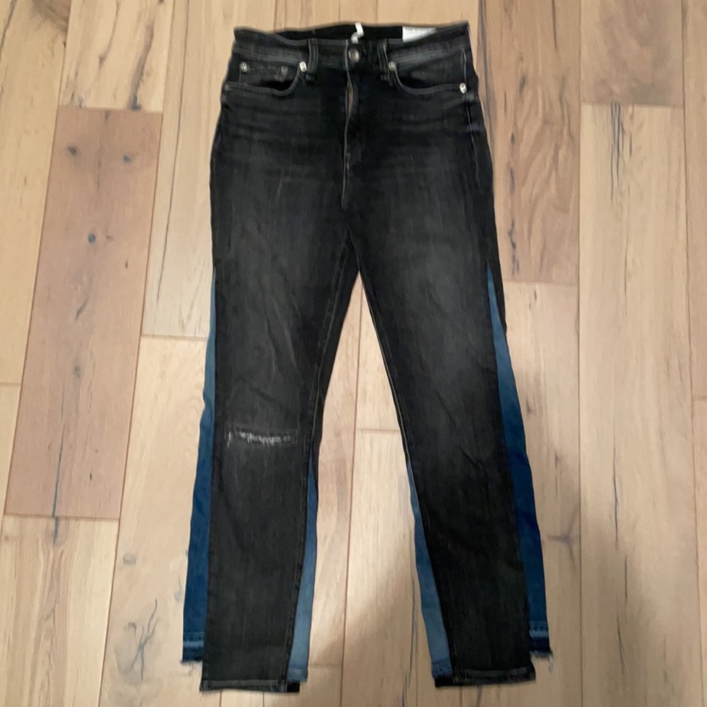 Rag & Bone two toned jeans
